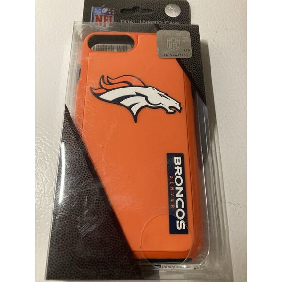 NEW For iPhone 7 Plus / iPhone 8 Plus - Hard Hybrid Armor Case Cover Broncos Old - Picture 1 of 5
